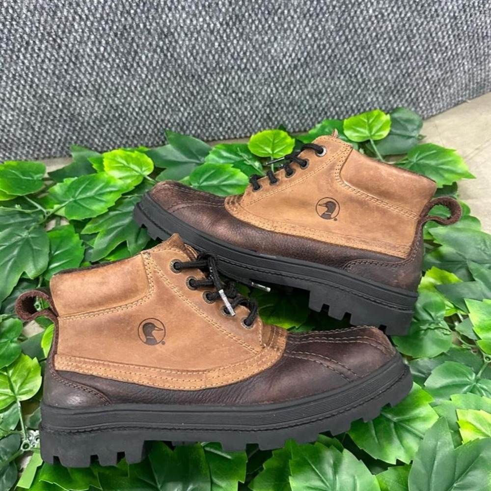Duck Head Leather Duck Boots Brown